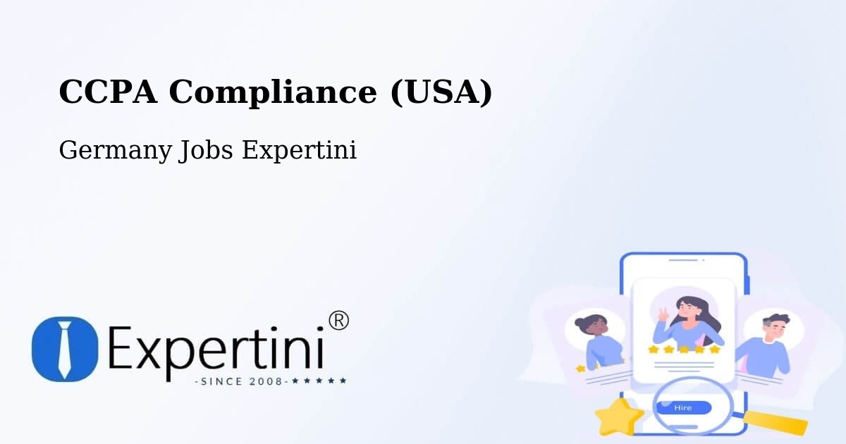 CCPA Privacy Rights & Compliance Notice – Boxberg - Germany Jobs Expertini