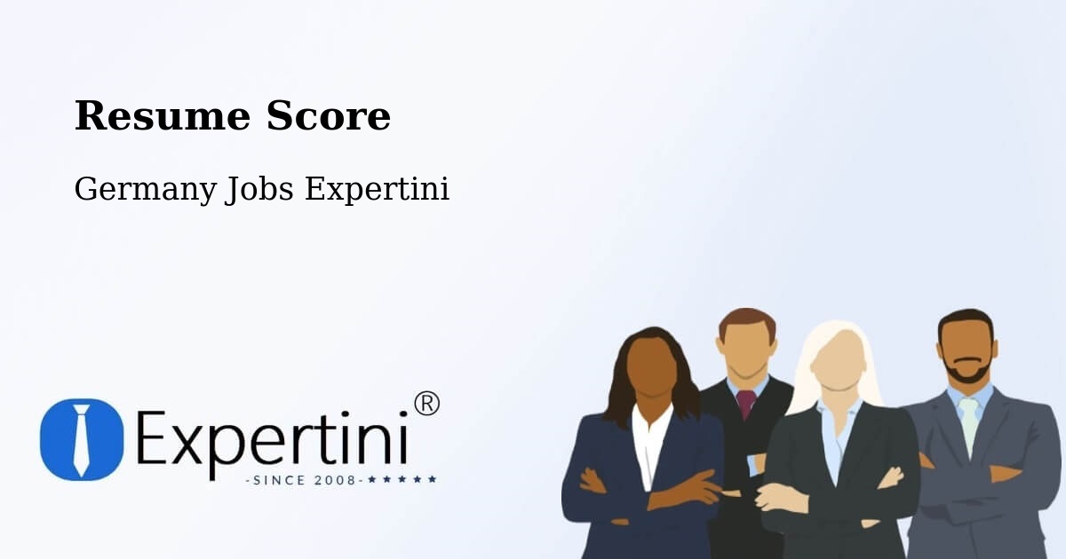 Resume Score & Job Description Match Tool – Boxberg - Germany Jobs Expertini